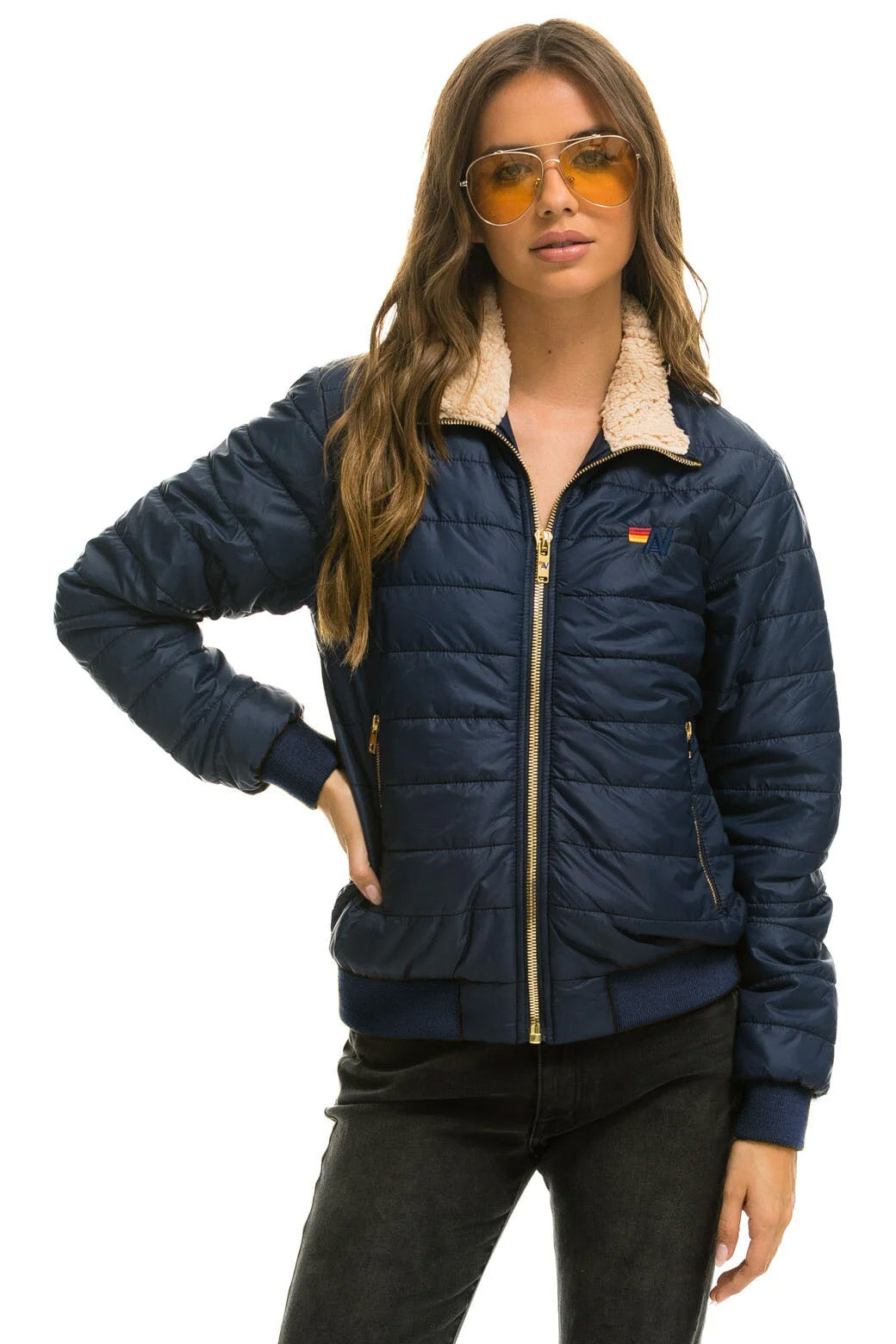 SUNBURST JACKET - NAVY