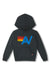 KID'S LOGO  PULLOVER HOODIE - CHARCOAL