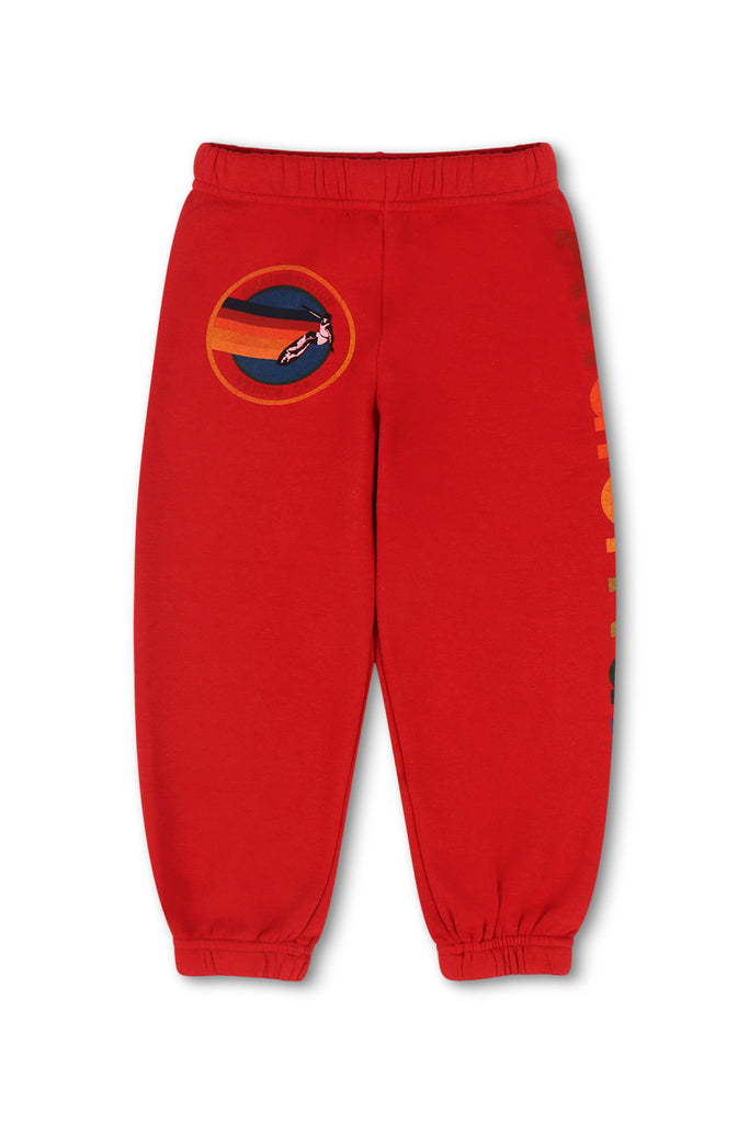 Aviator Nation kids chevron authentic sweatpants