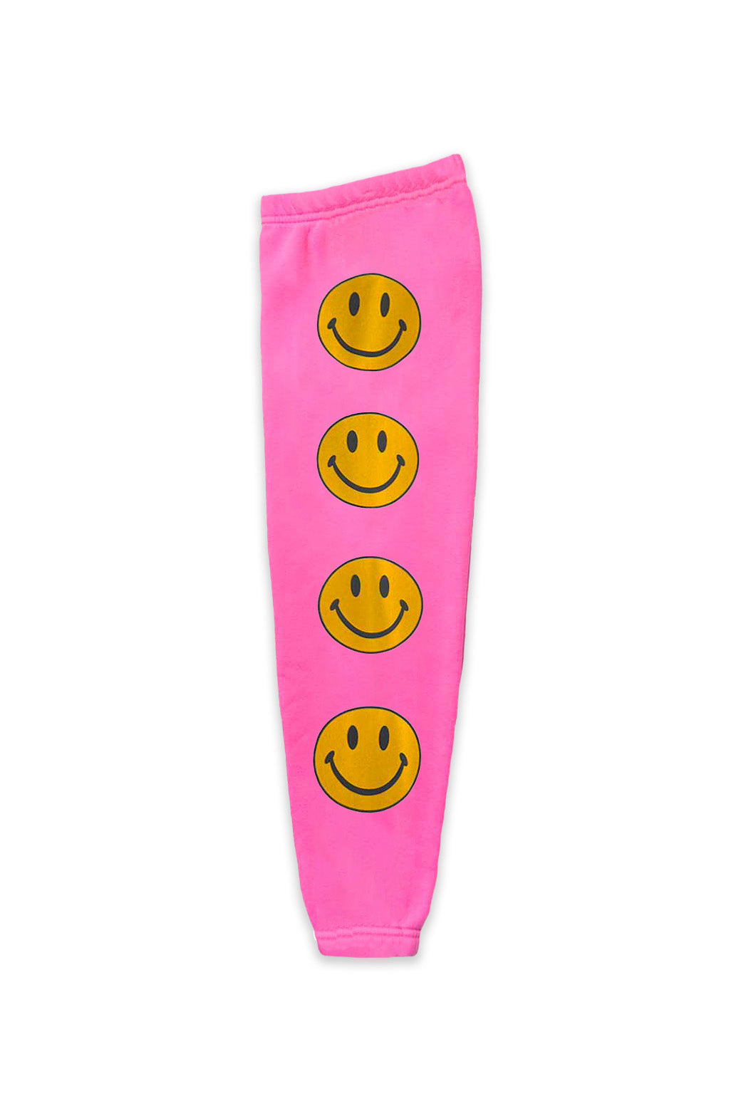 KID&#39;S SMILEY 2 SWEATPANTS - NEON PINK