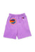 AVIATOR NATION AUSTIN KIDS SWEATSHORTS - NEON PURPLE