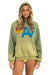 VINTAGE LOGO RELAXED PULLOVER HOODIE - FADED ARMY