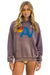 VINTAGE LOGO RELAXED PULLOVER HOODIE - FADED MOCHA