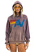 VINTAGE LOGO RELAXED PULLOVER HOODIE - FADED MOCHA