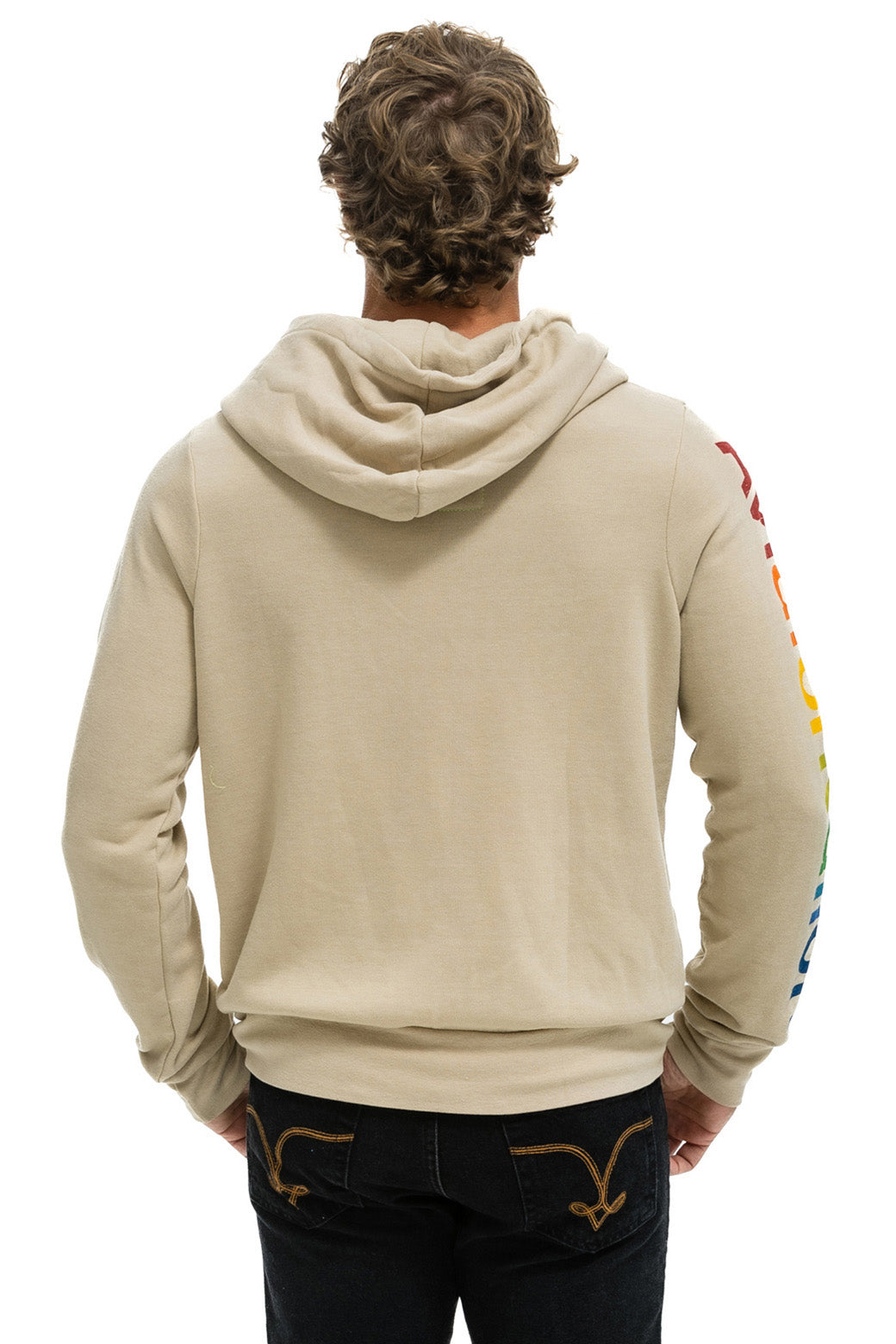 AVIATOR NATION MALIBU HOODIE - SAND