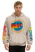 AVIATOR NATION LA JOLLA RELAXED PULLOVER HOODIE - SAND