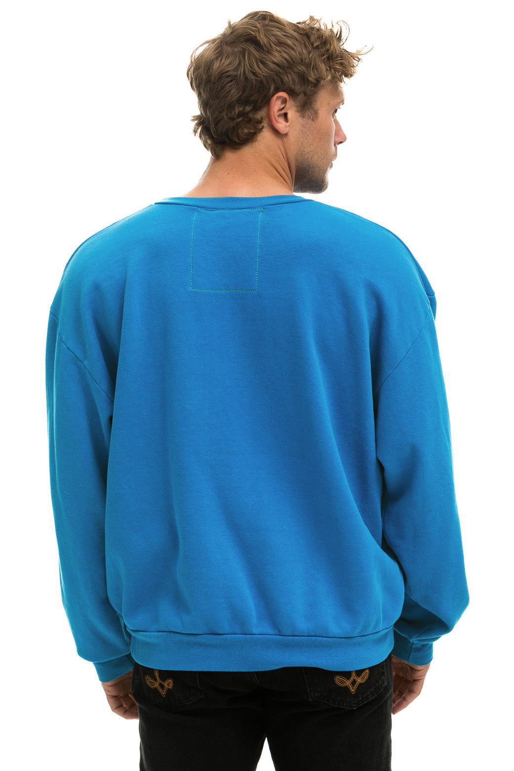 GOLDEN SKY FESTIVAL 2024 CREW SWEATSHIRT RELAXED COBALT Aviator Nation