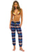 UNISEX PLAID LODGE PANT - PATRIOT PLAID