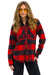 PLAID FLANNEL LIGHT WEIGHT UNISEX WESTERN SHIRT - BUFFALO PLAID