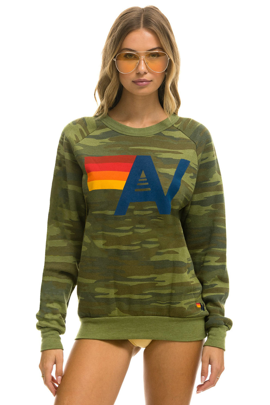 LOGO SWEATSHIRT - CAMO