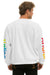 AVIATOR NATION MALIBU RELAXED CREW SWEATSHIRT - WHITE