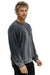 BOLT STITCH 2 RELAXED CREW SWEATSHIRT - FADED SMOKE