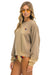 ESSENTIAL RELAXED CREW SWEATSHIRT - FADED TAN