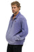 ESSENTIAL HALF ZIP RELAXED SWEATSHIRT - FADED GRAPE