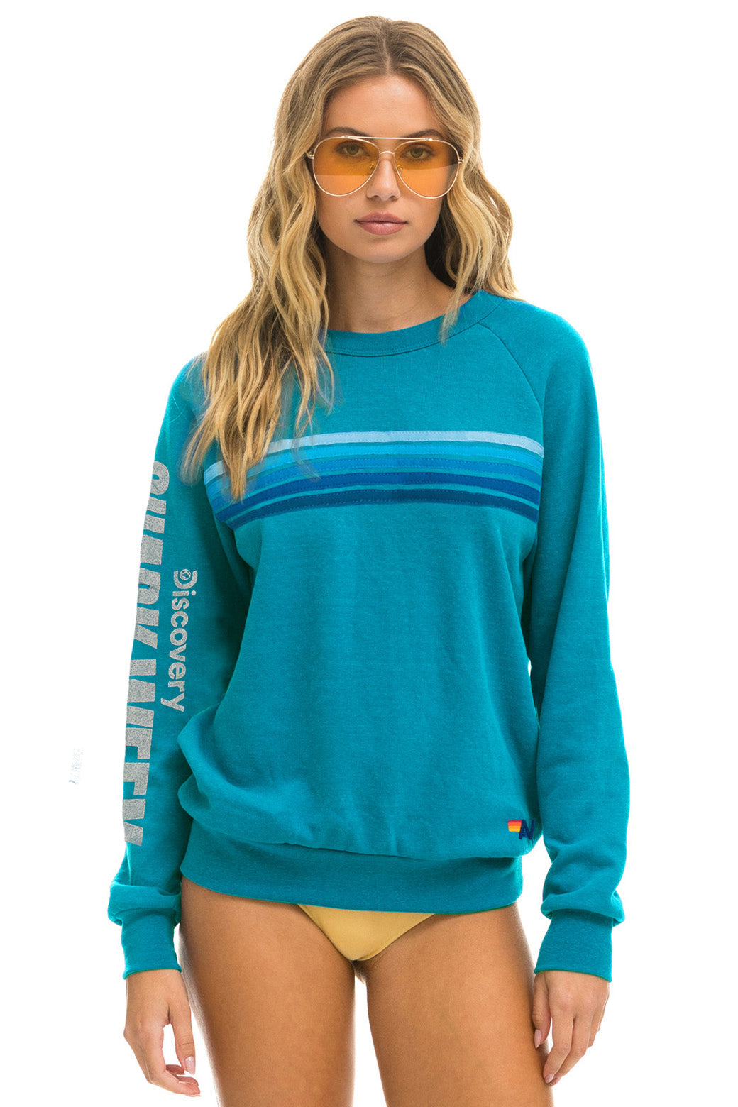 SHARK WEEK 2024 CREW SWEATSHIRT - TEAL