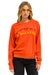 UNIVERSITY OF TEXAS CREW SWEATSHIRT - ORANGE