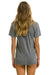 AVIATOR NATION HAMPTONS UNISEX CREW TEE - HEATHER GREY