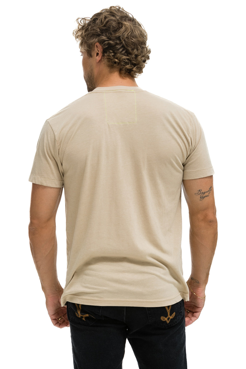 BOLT TEE - SAND // MOCHA