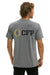 CFP NATIONAL CHAMPIONSHIP 2025 CREW TEE SHIRT - HEATHER GREY