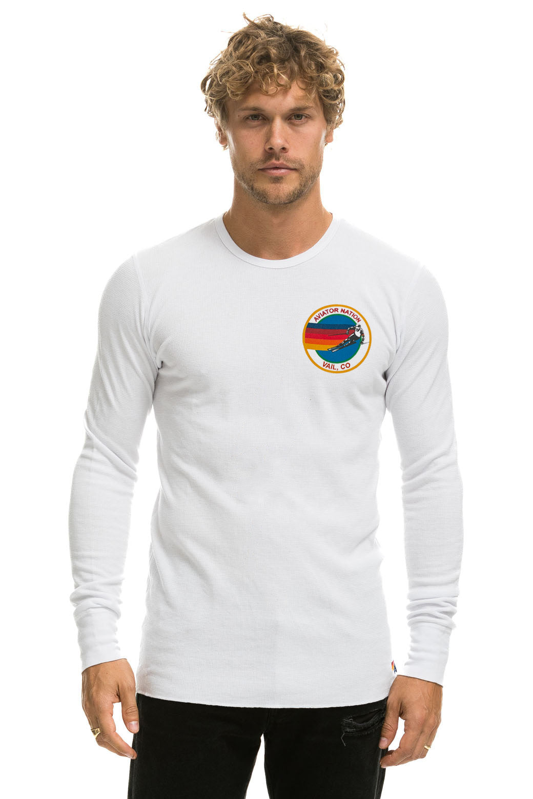 AVIATOR NATION VAIL THERMAL - WHITE