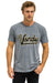 VANDERBILT COMMODORES CREW TEE SHIRT - HEATHER GREY