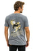 VANDERBILT COMMODORES CREW TEE SHIRT - HEATHER GREY