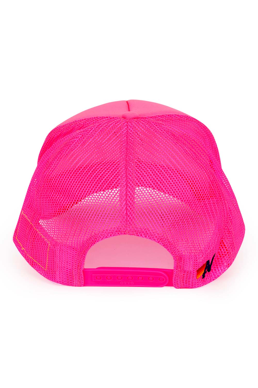 CFP NATIONAL CHAMPIONSHIP 2025 VINTAGE LOW RISE TRUCKER - NEON PINK