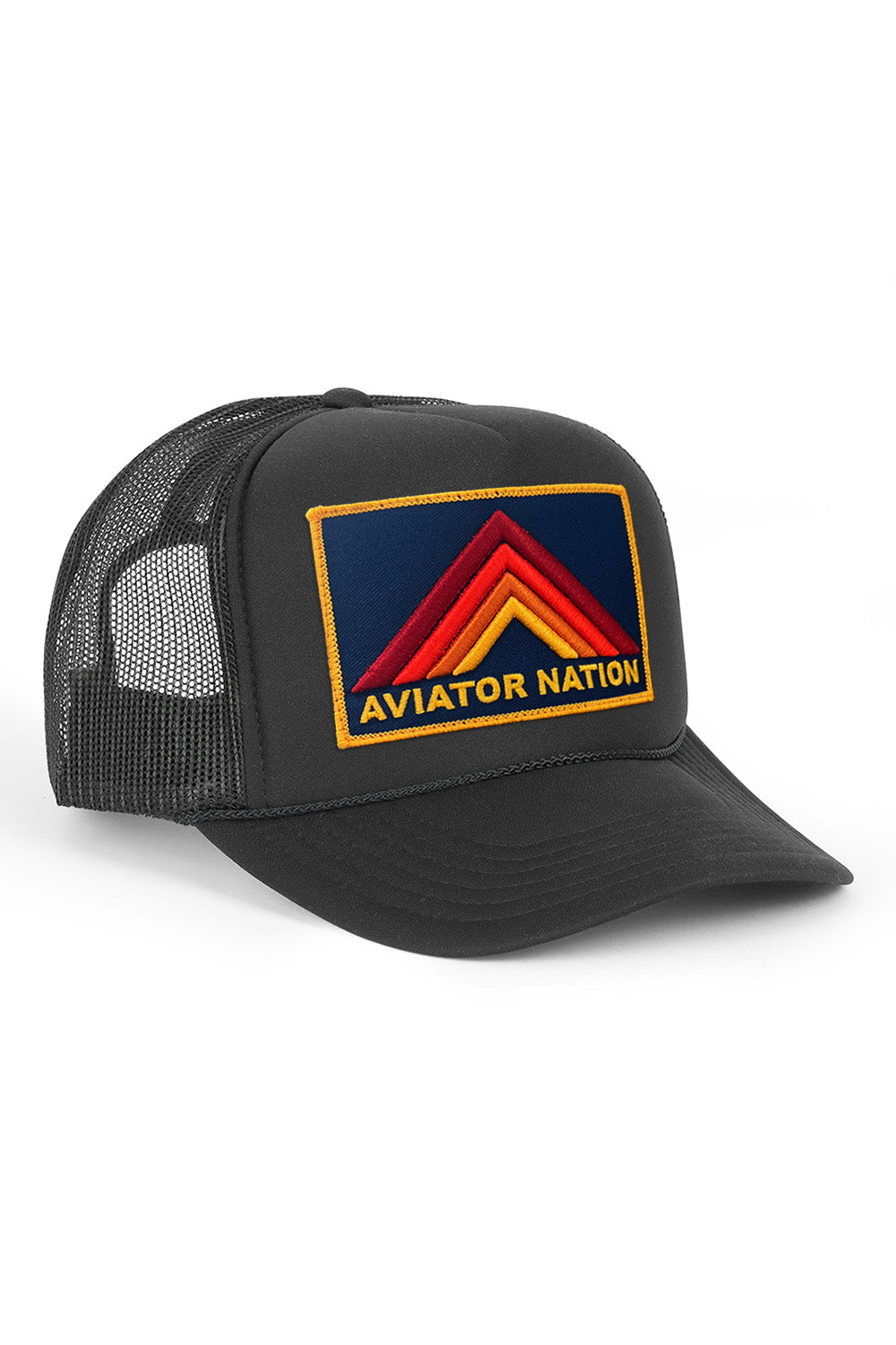 MOUNTAIN STRIPE VINTAGE TRUCKER HAT Aviator Nation