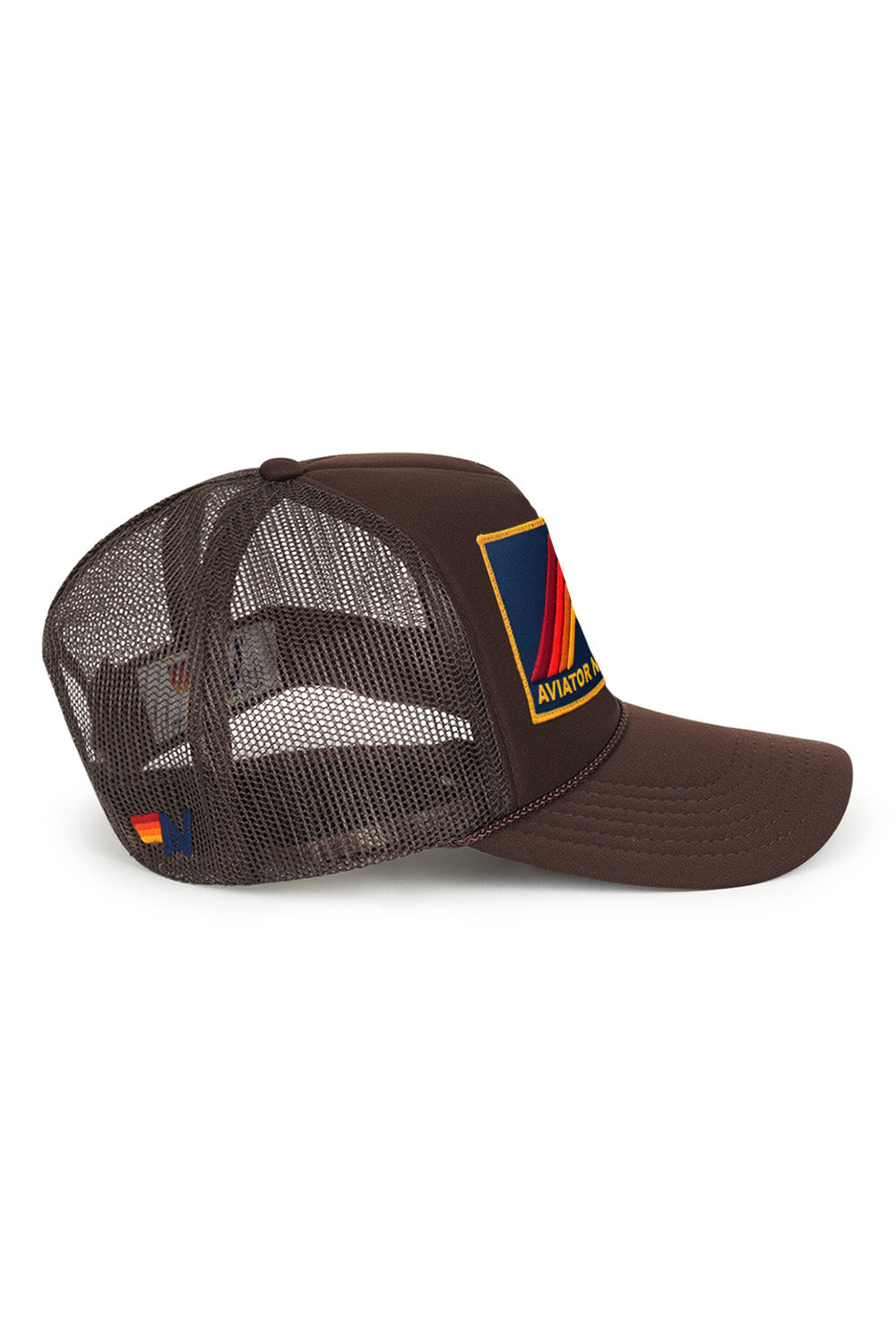 MOUNTAIN STRIPE VINTAGE TRUCKER HAT