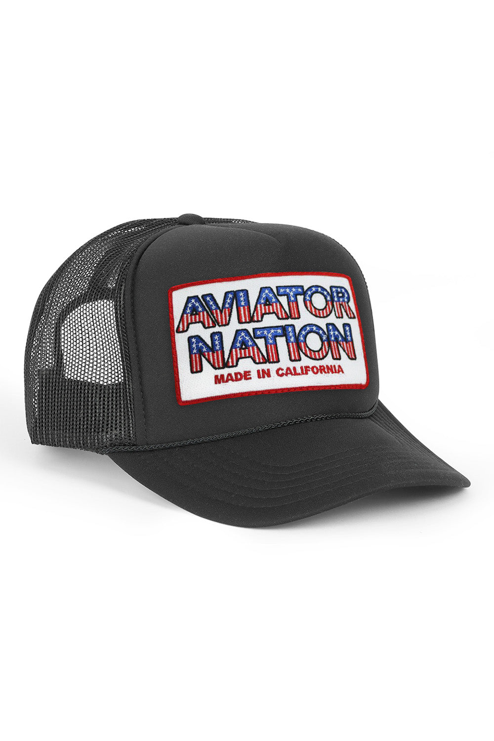 AVIATOR NATION USA PATRIOTIC VINTAGE TRUCKER HAT