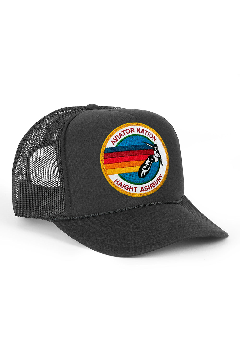 AVIATOR NATION HAIGHT ASHBURY TRUCKER HAT