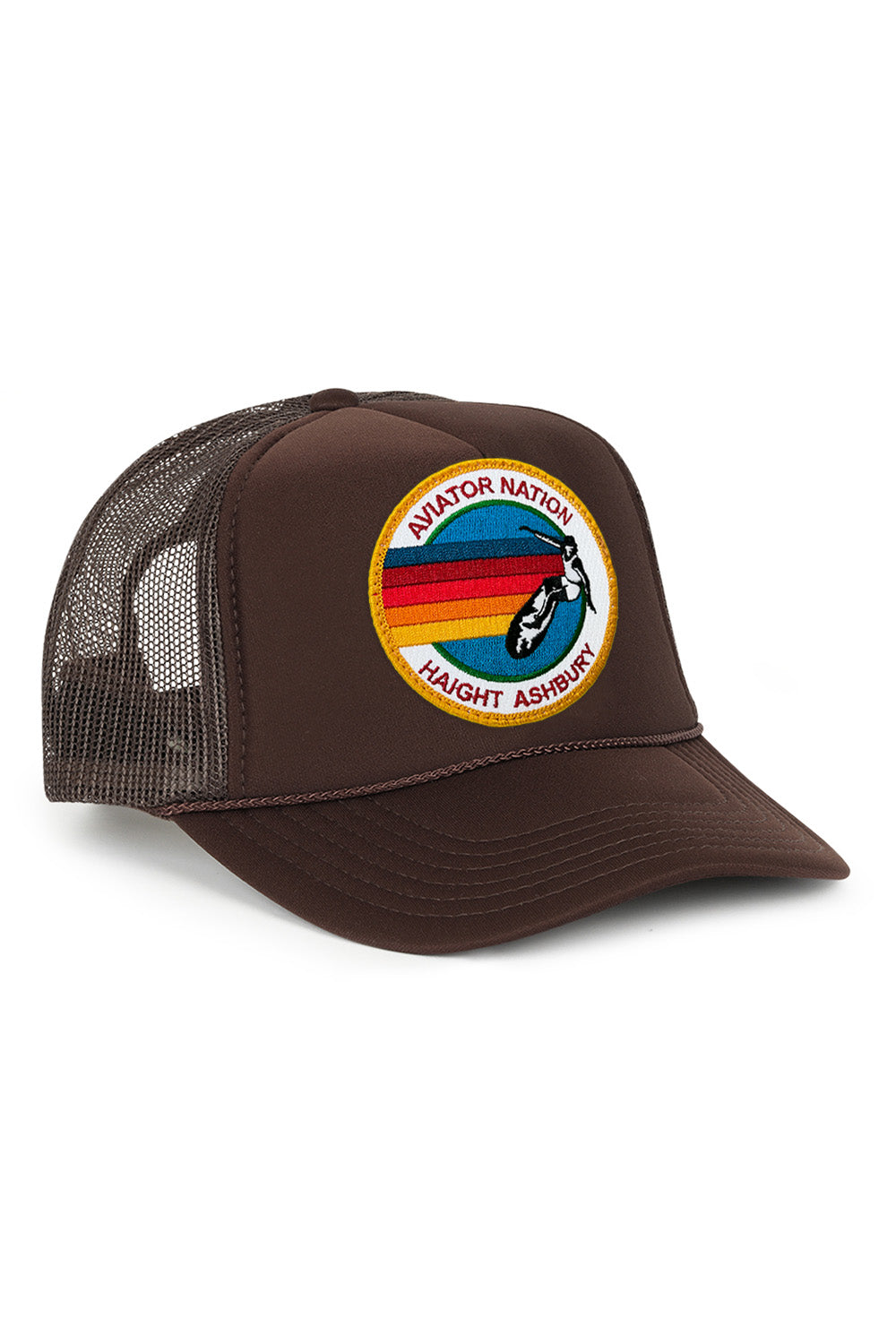 AVIATOR NATION HAIGHT ASHBURY TRUCKER HAT