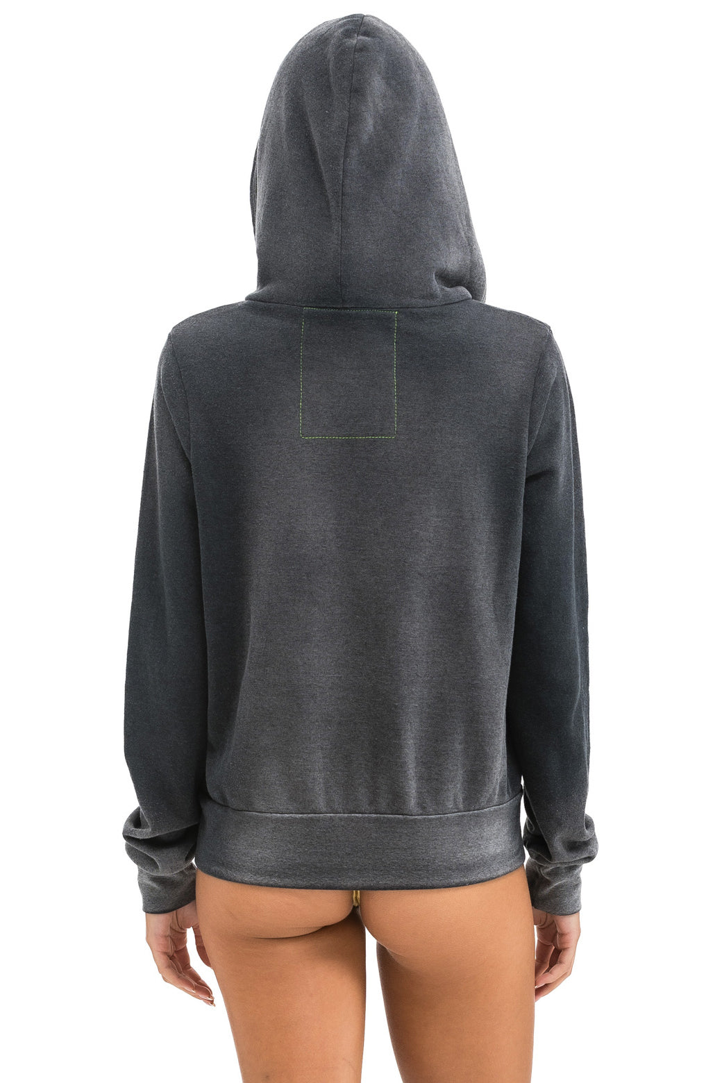 VENICE SURFER ZIP HOODIE - FADED SMOKE