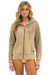 VENICE SURFER ZIP HOODIE - FADED TAN