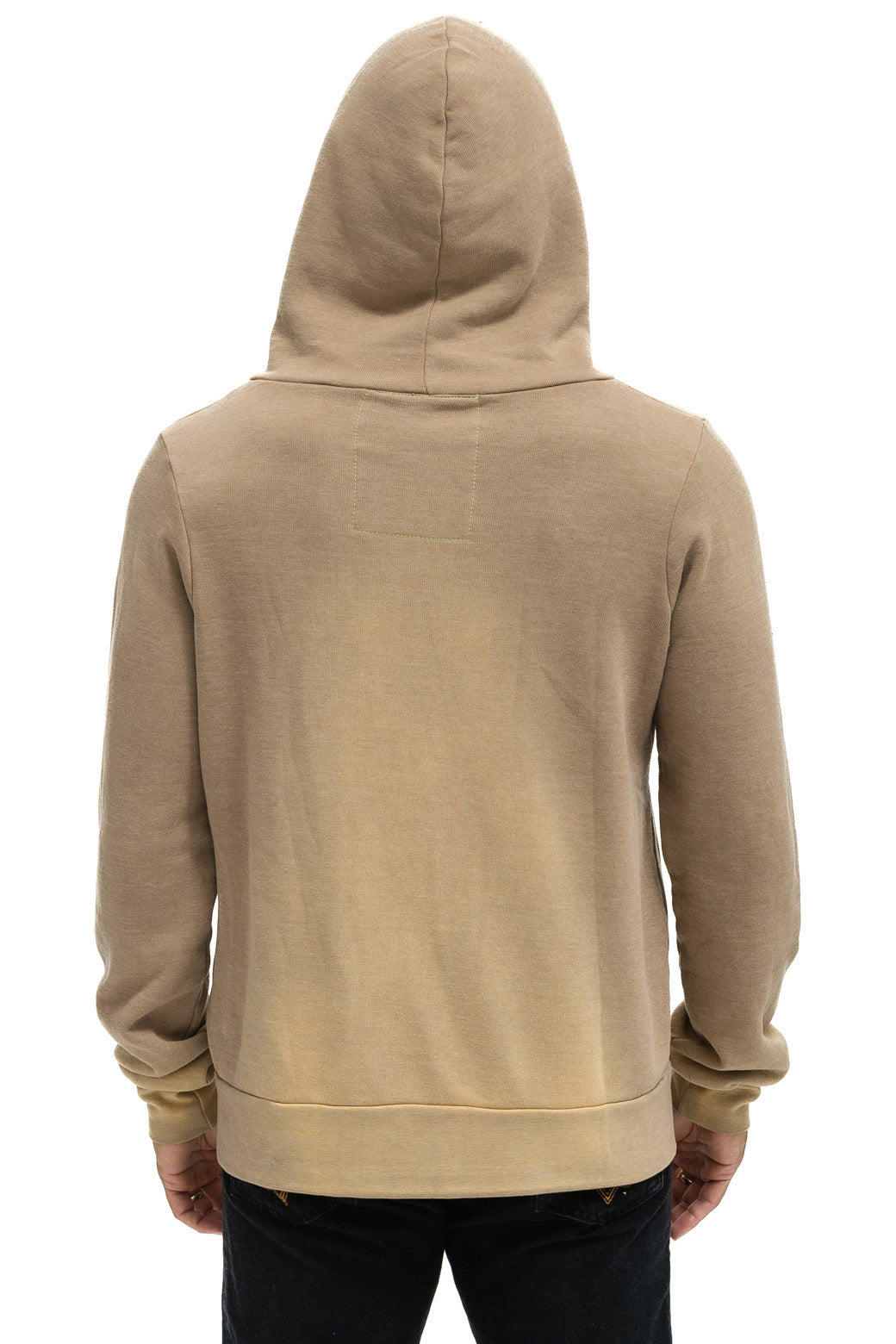 VENICE SURFER ZIP HOODIE - FADED TAN