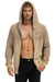 VENICE SURFER ZIP HOODIE - FADED TAN