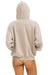 AVIATOR NATION HAMPTONS RELAXED PULLOVER HOODIE - SAND