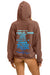 PALM TREE FESTIVAL ASPEN 2025 PULLOVER HOODIE RELAXED - BROWN