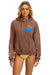 PALM TREE FESTIVAL ASPEN 2025 PULLOVER HOODIE RELAXED - BROWN