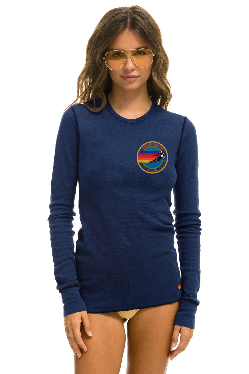 AVIATOR NATION VAIL THERMAL - NAVY