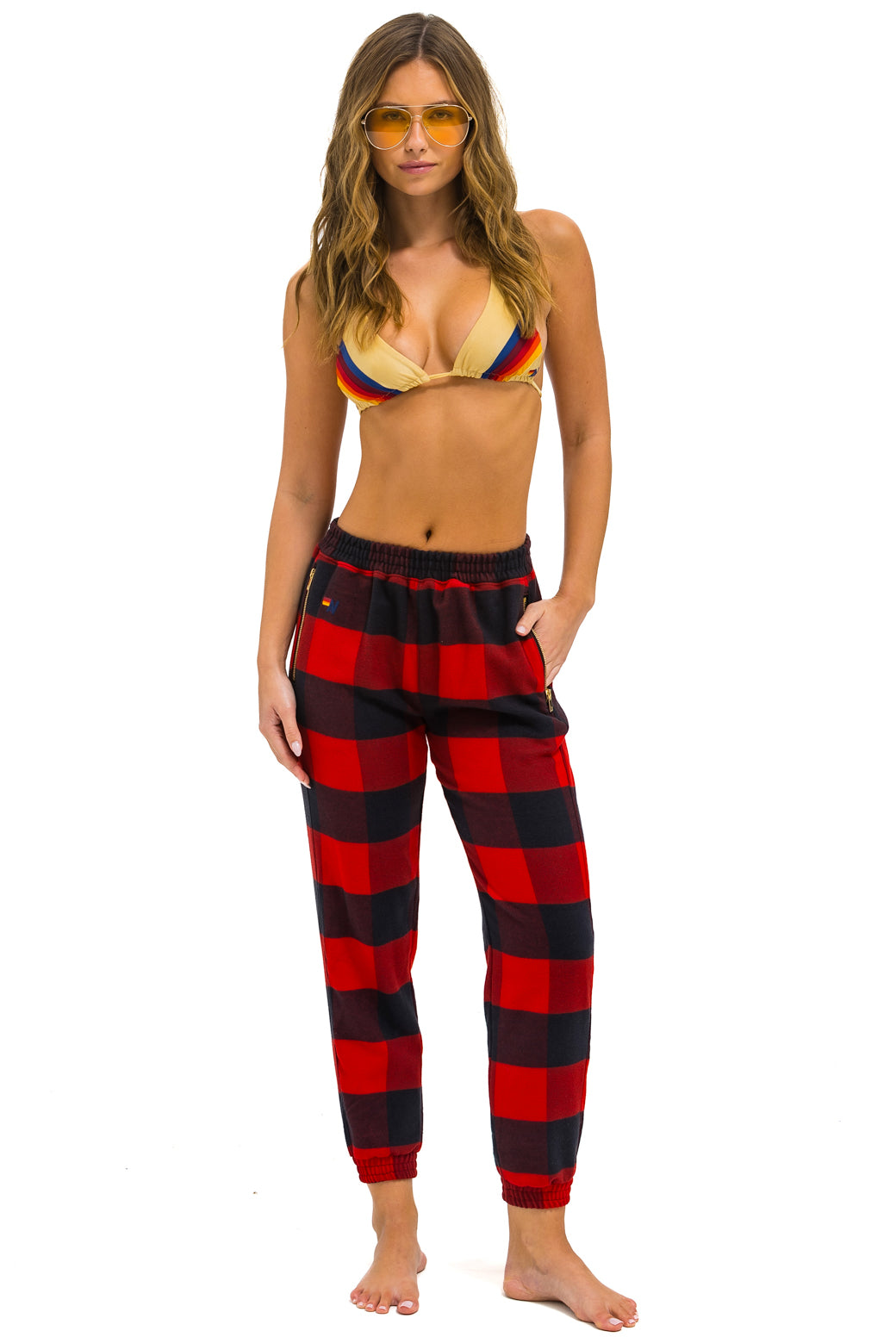 PLAID LODGE PANT - BUFFALO PLAID