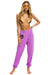 AVIATOR NATION AUSTIN SWEATPANTS - NEON PURPLE