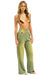 AN 3D WIDE LEG POCKET SWEATPANTS - FADED ARMY