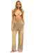 ESSENTIAL WIDE LEG POCKET SWEATPANTS - FADED TAN