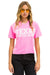 UNIVERSITY OF TEXAS BOLT HOOKEM BOYFRIEND TEE - NEON PINK