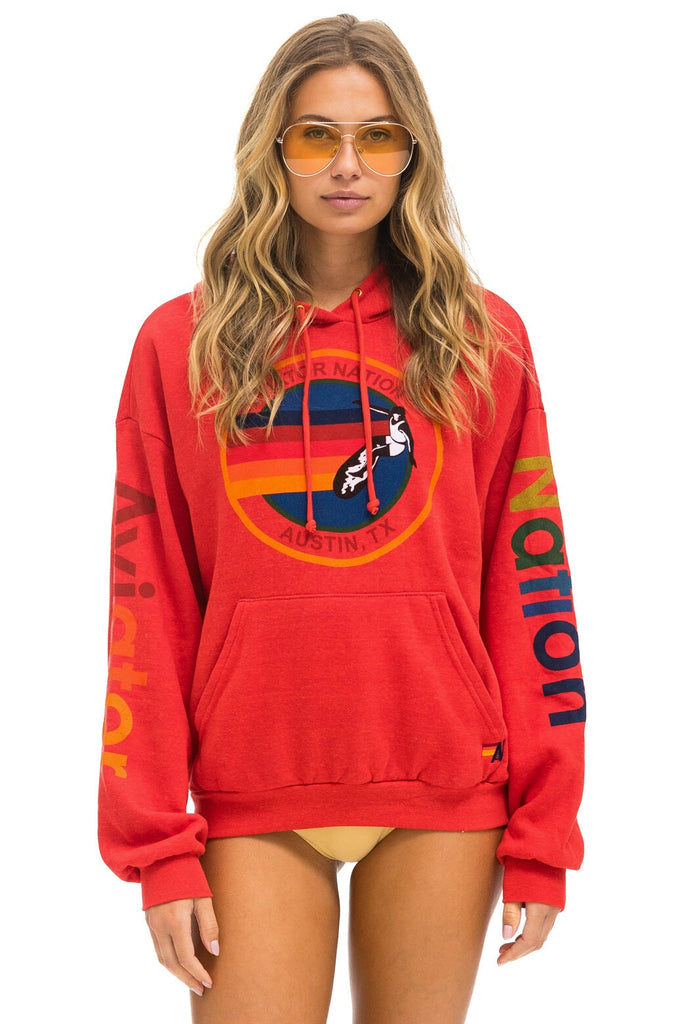 Aviator Nation zip up store hoodie sweater SXSW austin