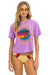 AVIATOR NATION LAS VEGAS BOYFRIEND TEE - NEON PURPLE Boyfriend Tee Aviator Nation 