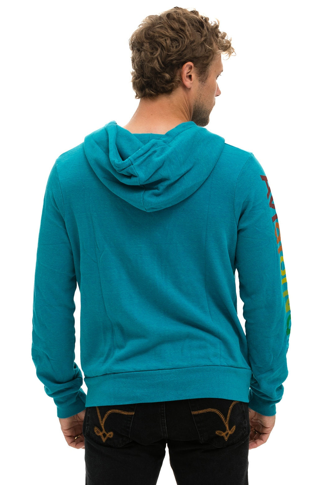 AVIATOR NATION MILL VALLEY HOODIE - TEAL Hoodie Aviator Nation 