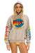 AVIATOR NATION RELAXED PULLOVER HOODIE - SAND Hoodie Aviator Nation 