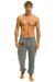 AVIATOR NATION SAN FRANCISCO SWEATPANTS - HEATHER GREY Men's Sweatpants Aviator Nation 